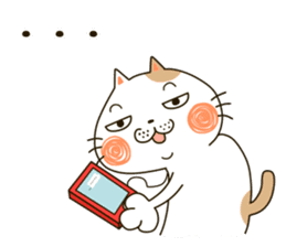 Cute cat "Moneko" Part2 -English- sticker #2412424