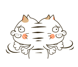 Cute cat "Moneko" Part2 -English- sticker #2412425