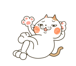 Cute cat "Moneko" Part2 -English- sticker #2412427