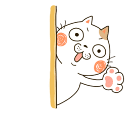 Cute cat "Moneko" Part2 -English- sticker #2412429