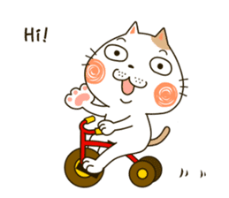 Cute cat "Moneko" Part2 -English- sticker #2412433