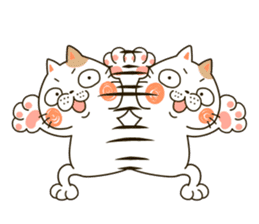 Cute cat "Moneko" Part2 -English- sticker #2412434