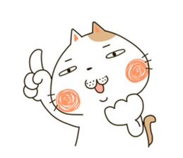 Cute cat "Moneko" Part2 -English- sticker #2412439