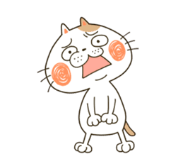 Cute cat "Moneko" Part2 -English- sticker #2412442
