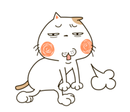 Cute cat "Moneko" Part2 -English- sticker #2412445