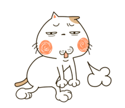 Cute cat "Moneko" Part2 -English- sticker #2412445