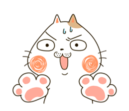 Cute cat "Moneko" Part2 -English- sticker #2412450