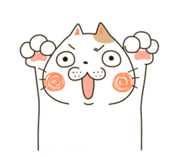 Cute cat "Moneko" Part2 -English- sticker #2412451
