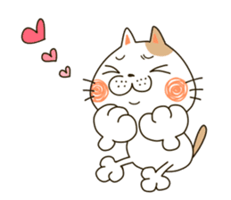 Cute cat "Moneko" Part2 -English- sticker #2412454