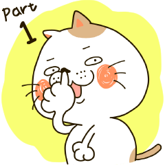 Cute cat "Moneko" Part1 -English-