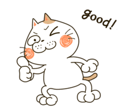 Cute cat "Moneko" Part1 -English- sticker #2412657