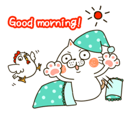 Cute cat "Moneko" Part1 -English- sticker #2412666