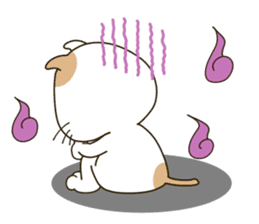 Cute cat "Moneko" Part1 -English- sticker #2412684
