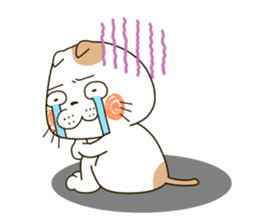 Cute cat "Moneko" Part1 -English- sticker #2412685