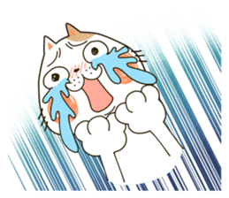 Cute cat "Moneko" Part1 -English- sticker #2412686