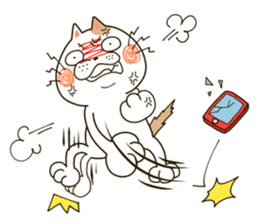 Cute cat "Moneko" Part1 -English- sticker #2412688