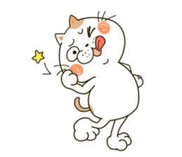 Cute cat "Moneko" Part1 -English- sticker #2412693
