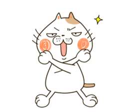 Cute cat "Moneko" Part1 -English- sticker #2412695