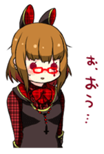 Loki and pleasant friends sticker #2412971