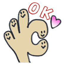 Tetchin hand sticker #2413060