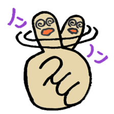 Tetchin hand sticker #2413066