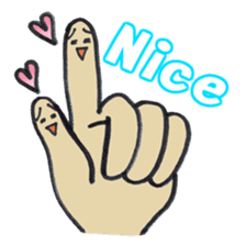 Tetchin hand sticker #2413073