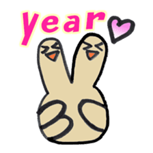 Tetchin hand sticker #2413087