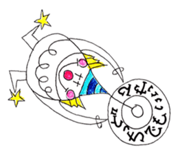 Innocent Alien sticker #2413228