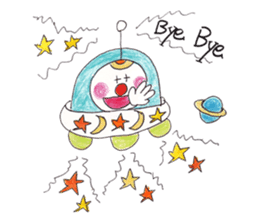 Innocent Alien sticker #2413251