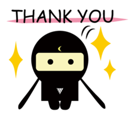 LITTLE NINJA BOY & DOG sticker #2413300