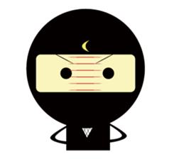 LITTLE NINJA BOY & DOG sticker #2413312