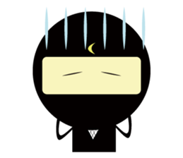 LITTLE NINJA BOY & DOG sticker #2413314