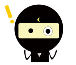 LITTLE NINJA BOY & DOG sticker #2413319