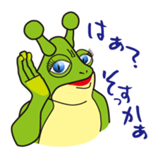 Daily life of Takeshi frogman sticker #2413578