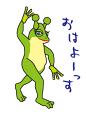 Daily life of Takeshi frogman sticker #2413615