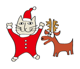 TOME_meow with merry friends sticker #2413643