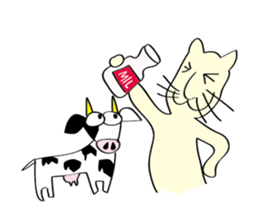 TOME_meow with merry friends sticker #2413649