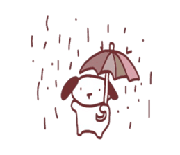 Polite! Chocolate dog Sticker sticker #2413815