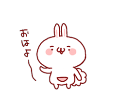 Japanese rabbit sticker #2414176