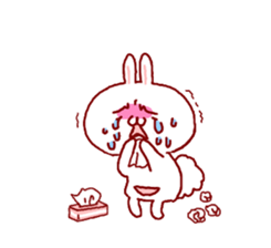 Japanese rabbit sticker #2414189