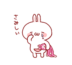 Japanese rabbit sticker #2414200