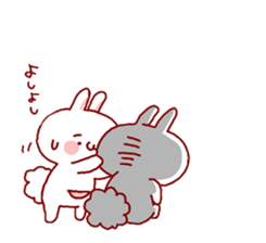 Japanese rabbit sticker #2414203
