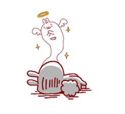 Japanese rabbit sticker #2414211