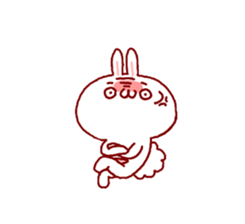 Japanese rabbit sticker #2414213