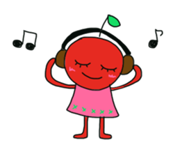 Cute Apple sticker #2414380