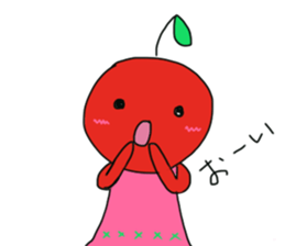 Cute Apple sticker #2414384
