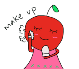 Cute Apple sticker #2414390