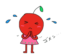 Cute Apple sticker #2414399