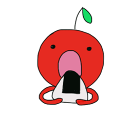 Cute Apple sticker #2414406