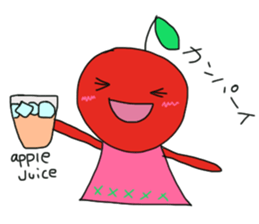 Cute Apple sticker #2414415